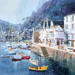 Shore Thing by Tom Butler - Limited Edition on Paper sized 18x18 inches. Available from Whitewall Galleries